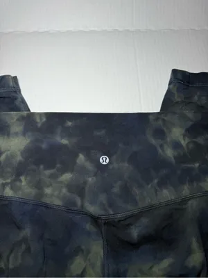 Lululemon Tie Dye Evergreen Marble Align Leggings 28" thumbnail 2