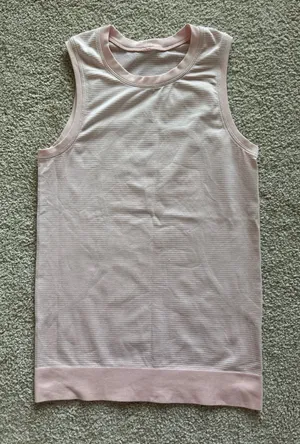 Light Pink Lululemon Tank thumbnail 1