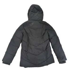 Abercrombie Fitch Ultra Black Puffer‎ Jacket Hooded Wind Water Resistant Small thumbnail 2