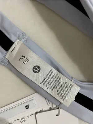 Lululemon NWT Luxtreme training headband light blue thumbnail 5