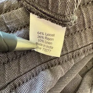 Sonoma Goods For Life Women's XL Gray Lyocell Linen Blend‎ Jogger Pants Cropped thumbnail 7