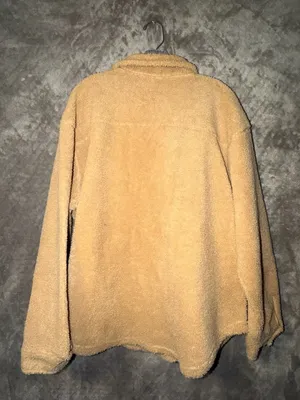 Wonderly Women's Camel Brown Sherpa Fleece Shacket Jacket Size XL thumbnail 10