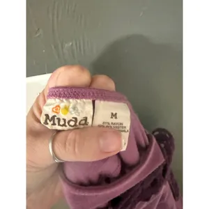 Mudd Y2k Womens Mauve High Low Maxi Dress Crochet‎ Lace Neckline Purple Medium thumbnail 7