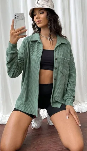 SheIn Oversized Jacket thumbnail 1
