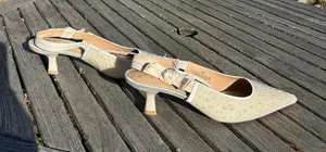 Nwt Women's Milan Slingback Heels - A New Day size 9.5 winter wedding guest fall thumbnail 1