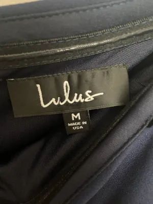 Lulus Navy Strapless Gown thumbnail 2