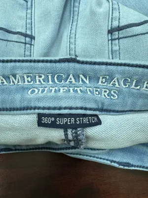 American Eagle 360 Super Stretch Super Soft X4 Super Low Jeggings Size 6 thumbnail 6