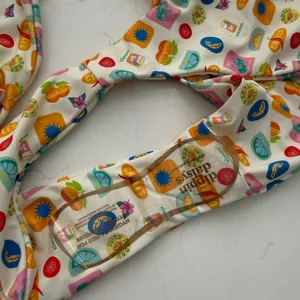 Dippin Daisys Cece Top/Besties Bottom M Bikini Set Tropical Passport Print NWT thumbnail 9