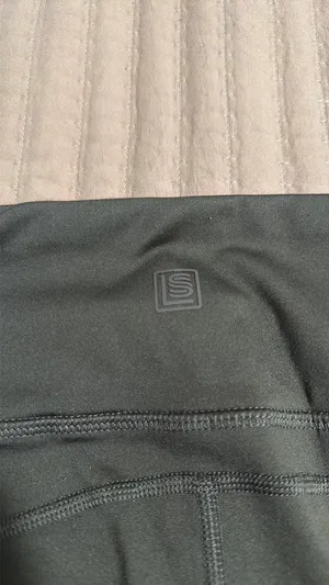 Laundry by Shelli Segal dark olive flare leggings thumbnail 3