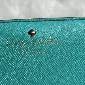 KATE SPADE Cherry Lane Stacy Bright Beryl‎ Leather Wallet thumbnail 4
