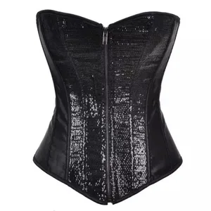 Black Sequins Corset Party New Festival thumbnail 4
