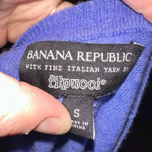 Banana Republic Filpucci Italian yarn S pullover luxe sweater thumbnail 3