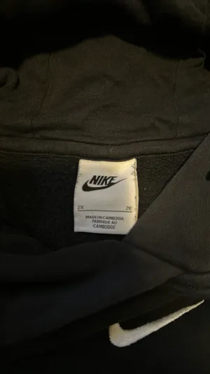 Nike Sweatshirt Hoodie Black thumbnail 3
