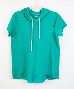 SUNDAYS Green Short‎ Sleeve Hoodie thumbnail 1