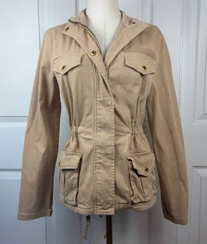 Guess tan utility jacket thumbnail 1