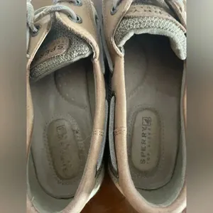 Brown Leather Sperry Top Siders Boat Shoes Loafers Flats GUC!‎ Size 6.5 #71 thumbnail 4