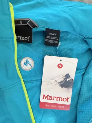 Marmot Womens Small S Jacket Teal Water Repellent Tempo Active Breathable Zip thumbnail 7