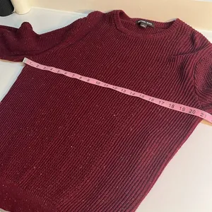 Large Michael Kors‎ sweater MK knit preppy sweater speckled color textured heavy thumbnail 8