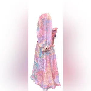 For Love And Lemons Odessa Pastels Forever Dress thumbnail 8