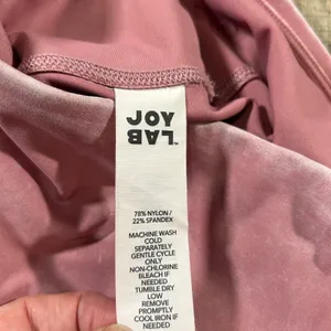 JoyLab Pink Acid Wash Ruffle Hem High Waisted Yoga Leggings Womens XS thumbnail 6