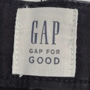GAP Black 3” Inseam Cuffed Hem Cotton Stretch City Shorts Size 12 thumbnail 2