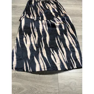Marciano Los Angeles One Shoulder Maxi Dress Size S Navy Champagne Grecian‎ Slit thumbnail 10