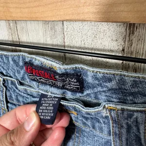 Vintage Y2k Aeropostale Denim Mini Shorts Womens Size 3/4 thumbnail 6