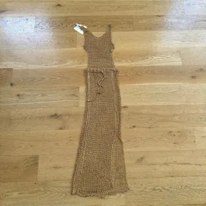 Lisa Maree - Make It Known Net Dress in Gold Metallic thumbnail 9
