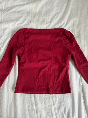 Princess Polly Red Selenie long sleeve top thumbnail 6
