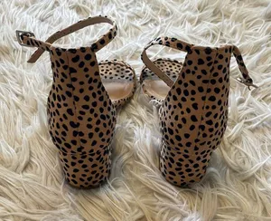 City Classified Cheetah print heels thumbnail 5