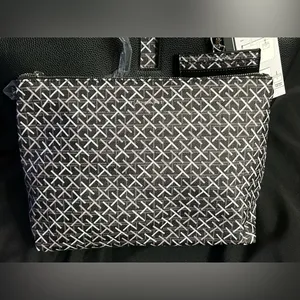 Tahari 3 PC Commuter Multi Compartment Tote Bag Set Purse NWT thumbnail 2