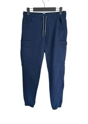 Carhartt Mens Regular Fit Navy Cargo Jogger Pants Nylon/Spandex With Drawstring thumbnail 1
