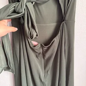Birdy Grey Benny Tie Back Maxi Dress Crepe Sea Glass Green thumbnail 9