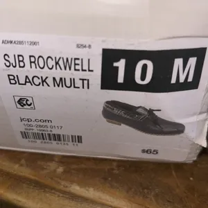 NWT St. John’s Bay Rockwell Black Rain Duck Boots Women’s Size 10 Memory Foam thumbnail 9