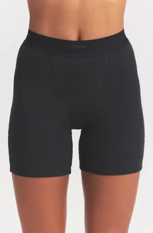 Skims Stretch Cotton Rib Boxers thumbnail 1