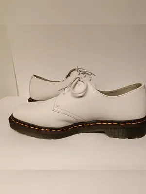 Dr. Martens Dr. Martens Iced Dove White Leather 1461 Women's Oxford Shoes Sz 11 thumbnail 13