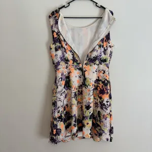 Maeve Anthropologie Spring Flowers Sleeveless Dress in Pucker Weave Fabric US 12 thumbnail 3