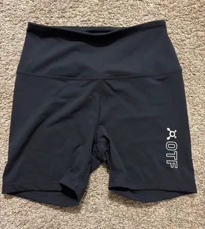 Orangetheory Fitness Women’s‎ Black Compression Athletic Shorts 5” Medium thumbnail 1