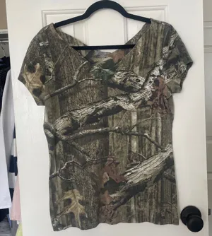 Real tree camo shirt  thumbnail 1