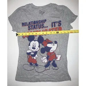 Disney Mickey & Minnie Mouse "Relationship Status Complicated " Tee‎ Shirt Small thumbnail 5