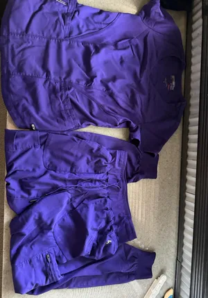 Dark purple Grey’s Anatomy scrub set thumbnail 1