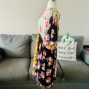 Floral Patchwork Haptics By Holly Harper Dress Multiple Size 2X thumbnail 4