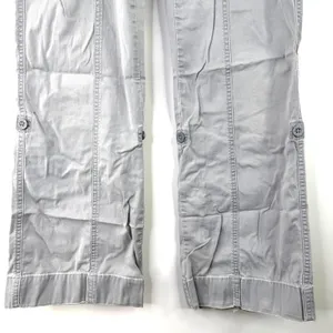 The North Face Women's Gray Cotton Pants Size 4 thumbnail 2