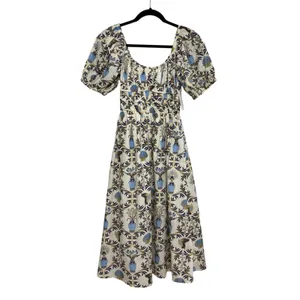 NEW Everyone Loves The Weekend Cotton Positano Dress in Shell Print - Size S thumbnail 4