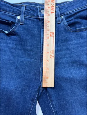 Levi's Classic Blue Denim Flare Jeans - Fit for a Retro Road thumbnail 7