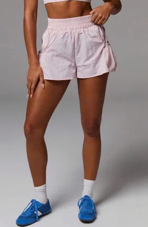 Athîral Women's Casual Solid Side Pocket Shorts, Summer,Sports Girl,Going Out Wear,Back To School Girls Outfits thumbnail 1