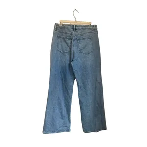 LOFT The Wide Leg Bedazzled Jeans High Rise Statement Denim‎ Size 29 thumbnail 4