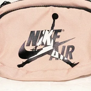 Nike Air Jordan Women’s Crossbody Bag Waist Fanny Pack Coral‎ Pink 9A0260-A7F thumbnail 3