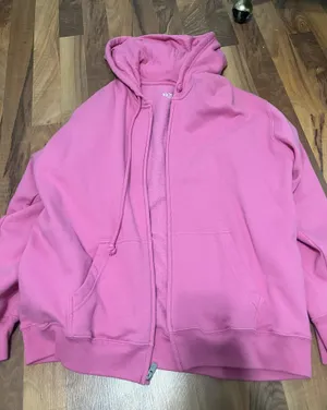 Hollister pink full zip thumbnail 1