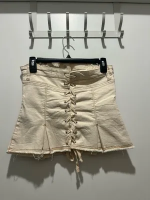 Pleated Jean Corset Top thumbnail 2